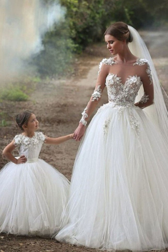 Ball Gown Matching Mother Daughter Formal Dresses Mother Daughter Dress, Polka Dot Blush Dress, Matching Mommy Ball Gown Matching Mother Daughter Formal Dresses Mother Daughter Dress, Polka Dot Blush Dress, Matching Mommy