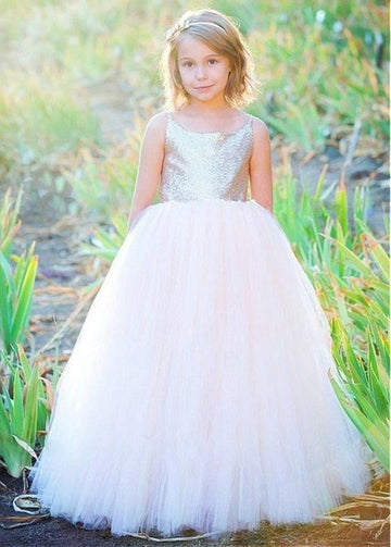 Sequin Kids Girl Pageant Gown GACH173