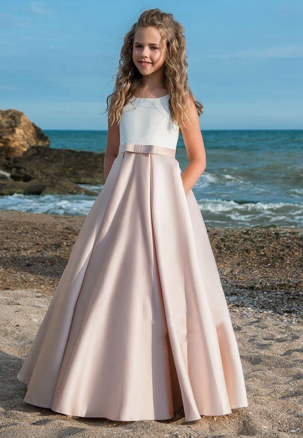 Pink Princess Beach Kids Party Dress GCHK072 Pink Princess Beach Kids Party Dress GCHK072