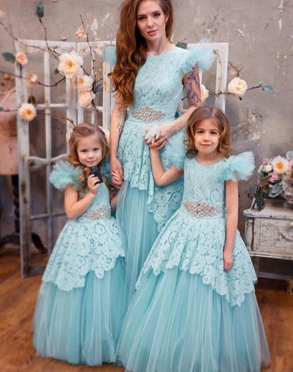 mother daughter lace dress Mother Daughter Matching Dress, Off White Dress, Lace Christening Gown, Baptism Dress, Mommy And Me Dress, Tutu Dress,Special Occasion Dress