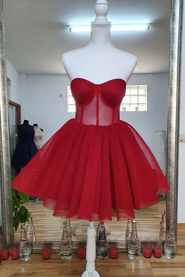 short red junior prom dresses Red Short Formal Dress Juniors Homecoming Dress