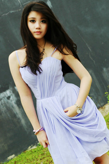 Trendy Juniors Lilac Short Prom Dress JTSH015