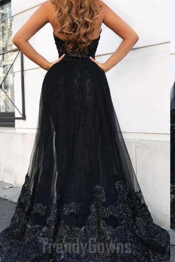 Sweetheart Dark Green Lace Beading Junior Prom Dress GTEEN137