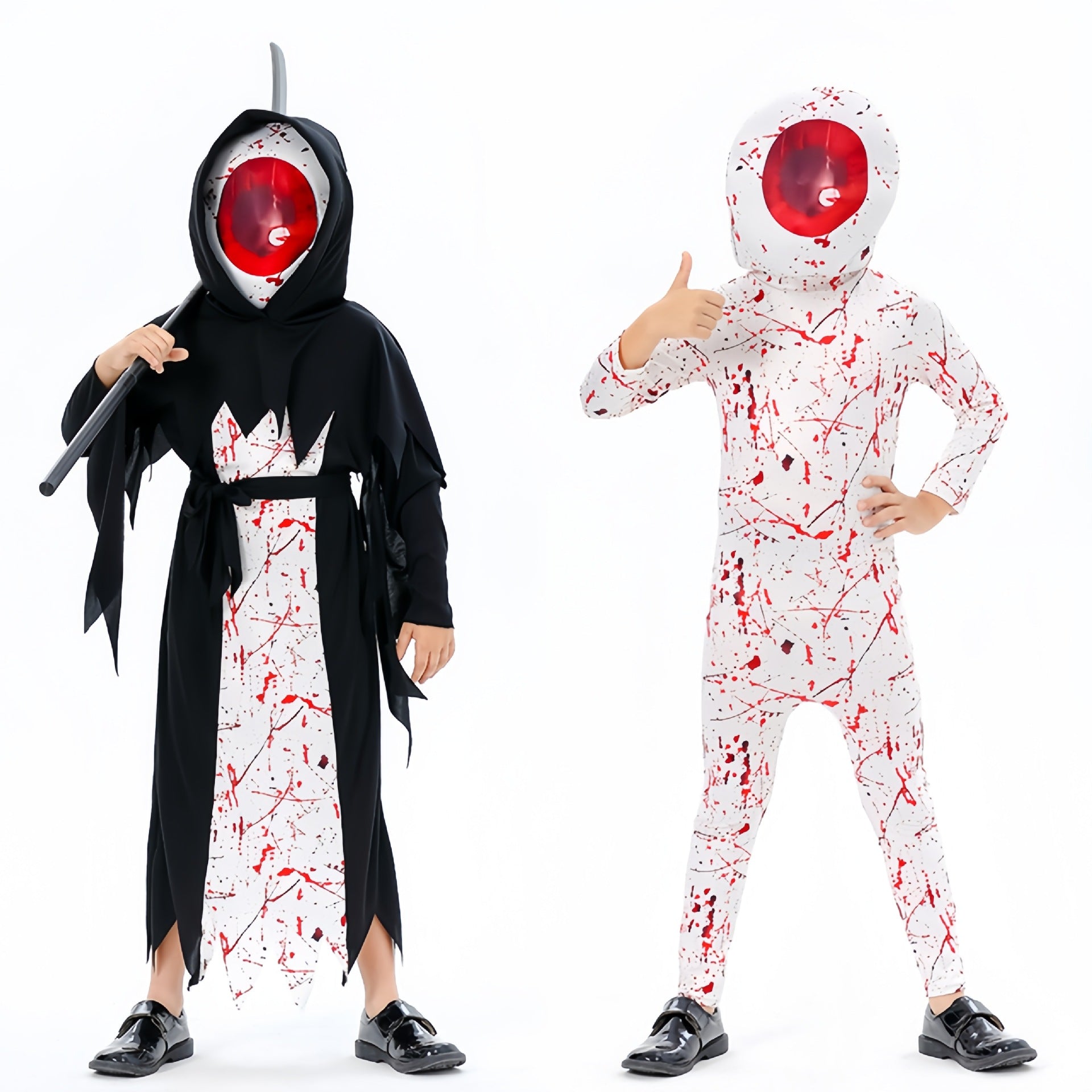 Kids Halloween Children's Death God Vampire Devil Costume CST008