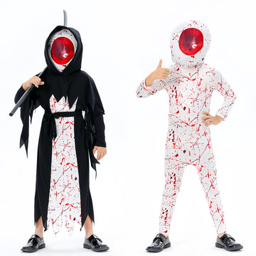 Kids Halloween Children's Death God Vampire Devil Costume CST008