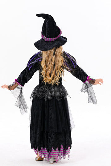 Girls Halloween Cosplay Children's Witch Costume CST014