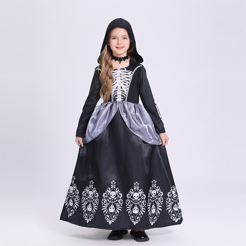 Girls Halloween Black Witch Costume  CST016