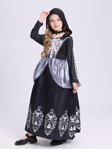 Girls Halloween Black Witch Costume  CST016