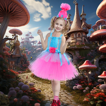 Children's Halloween Magical Hair Elf Princess Costume CST022