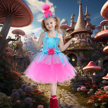 Children's Halloween Magical Hair Elf Princess Costume CST022