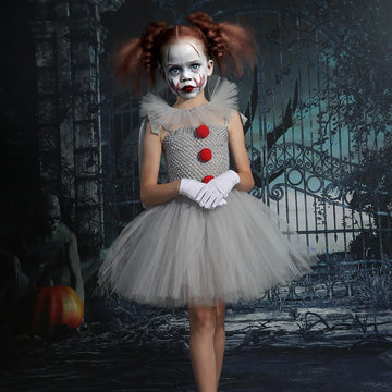 Girls Joker Cosplay Halloween Party Costume CST025