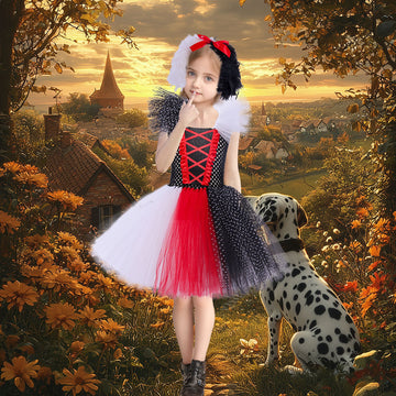 Girls Halloween Costume Puppy Dress UP CST037