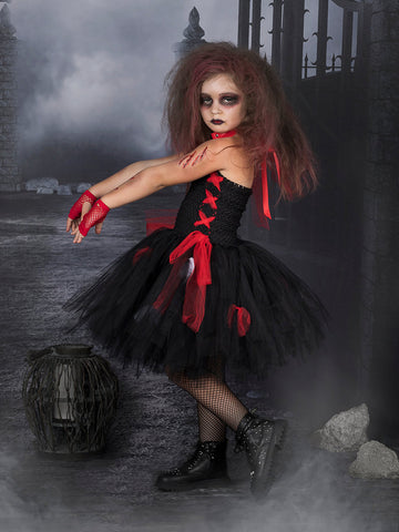 Girls Halloween Zombie Vampire Dress UP CST044
