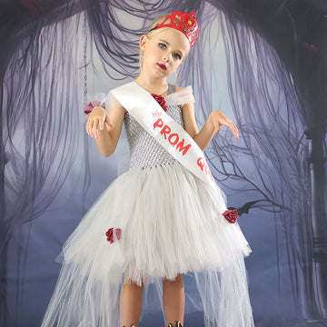 Halloween Vampire Costume Zombie Bride Dress UP CST047