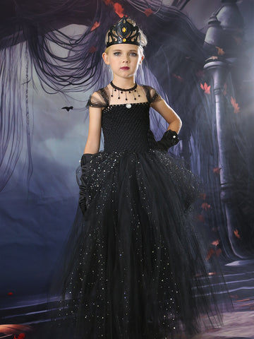 Halloween Dark Princess Costume Vampire Dress UP CST048