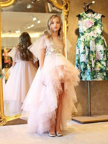 Pink Girl Birthday Party Gown Age 5-14 GACH065
