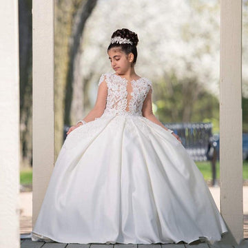 Girl Ball First Communion Gown Age 4-11 GACH067