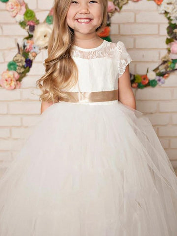 Girl First Communion Gown Age 3-8 GACH087