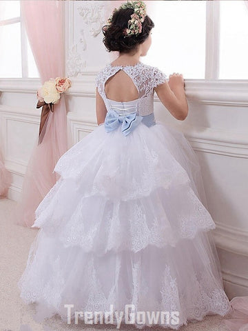 White Child First Communion Gown GACH096