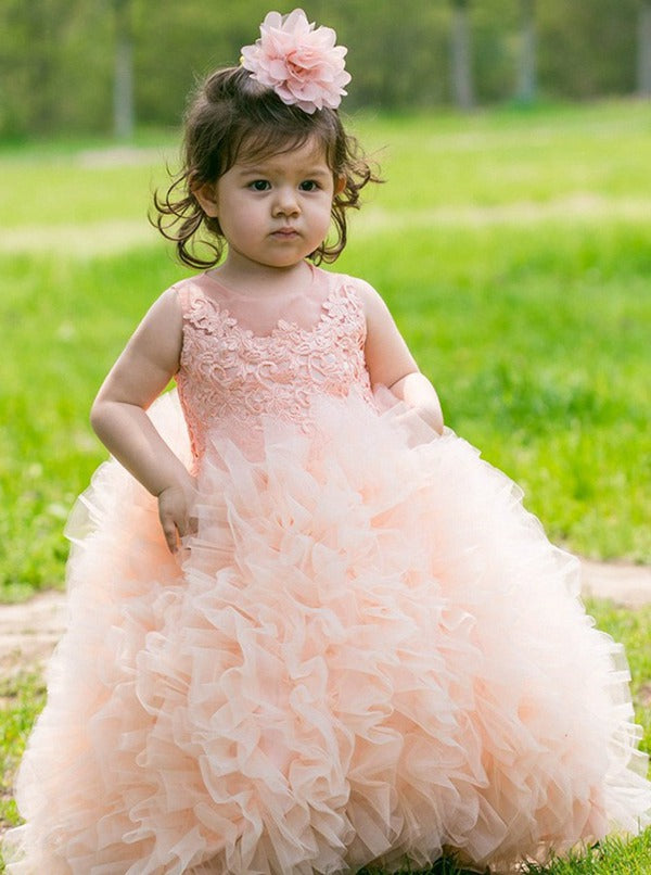 Pink Toddler Ball Gown GACH143