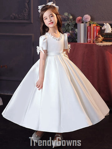 Satin First Communion Gown GACH201