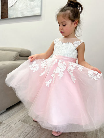 Pink Kiddie Party Gown GACH203