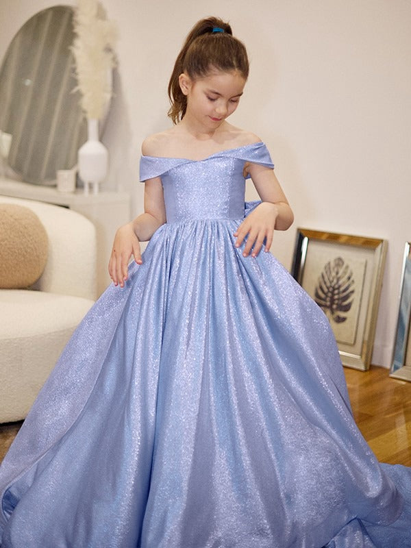Lavender Princess Kids Party Gown GACH206