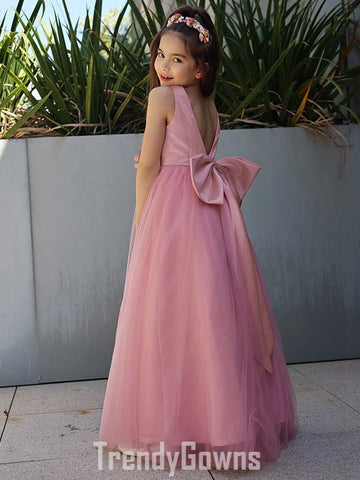 Dusty Rose Princess Kids Party Dress GACH207