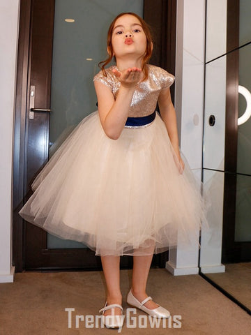 Sequin Short Party Gown for Kids GACH209