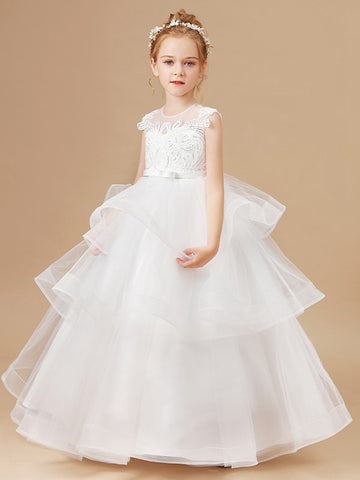Princess Layered Ruffle Ball Gown GACH212