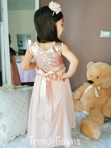 Lovely Pink Sequin Toddler Party Dress GACH221