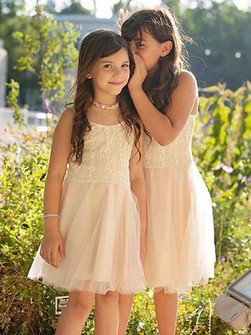 Kids Summer Short Party Dress GACH265