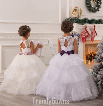 Lace Kiddie First Holy Communion Gown GCHK137