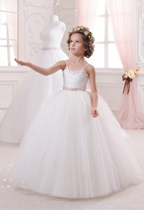 Straps Kids Party Dress GCHK140
