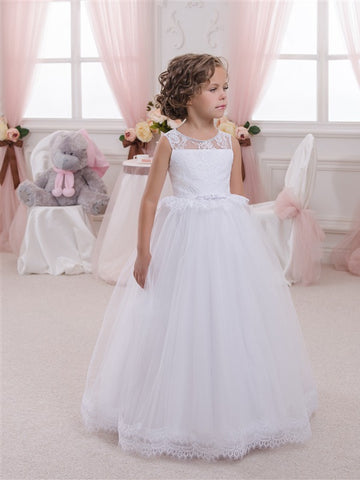 Simple Kids Party Dress GCHK141