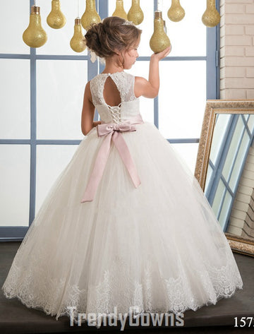 Tulle Kiddie Communion Gown GCHK153