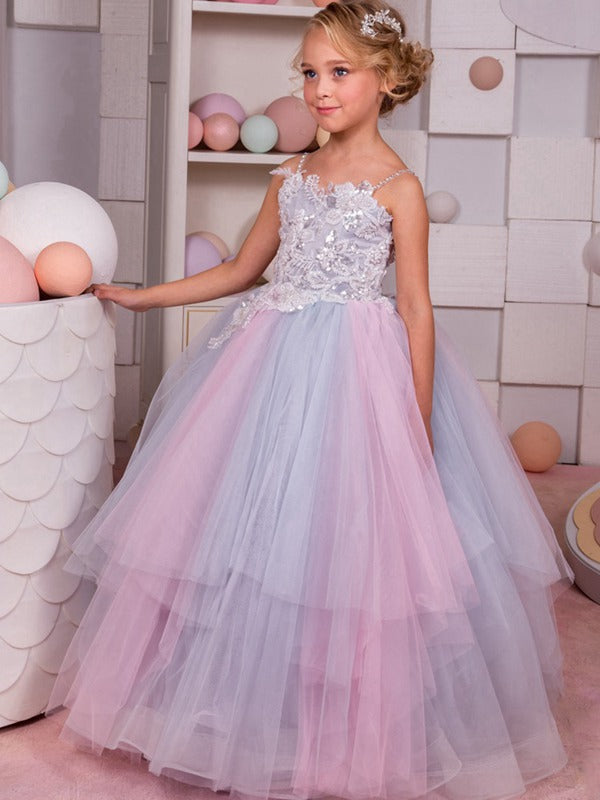 Girls Colorful Princess Party Dress GCH0344