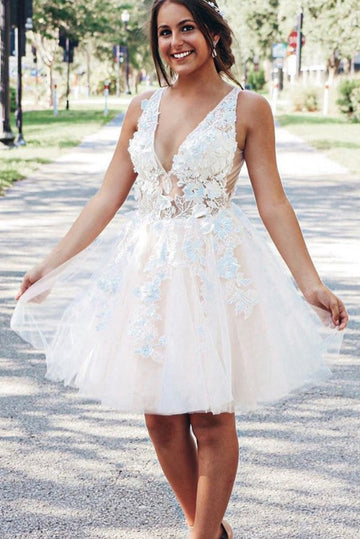 Lace Plus Size Short Homecoming Dresses Trendy Light Pink Plus Size Lace Junior Short Prom Dress JTSH125 Lace Plus Size Short Homecoming Dresses Trendy Light Pink Plus Size Lace Junior Short Prom Dress JTSH125