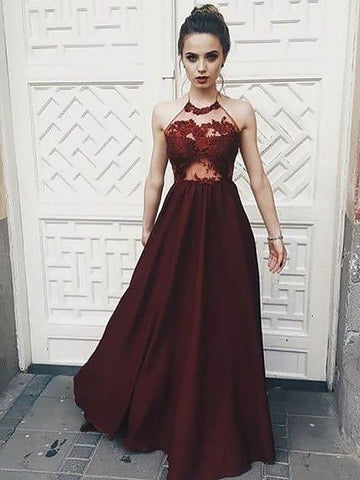 Dark Burgundy Junior Prom Dress GTEEN037