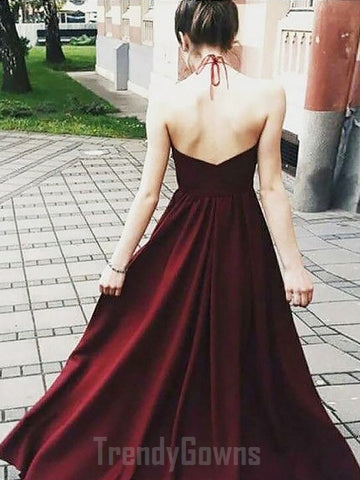 Dark Burgundy Junior Prom Dress GTEEN037