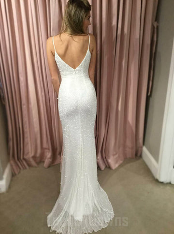 Mermaid Ivory Junior Prom Dress GTEEN114