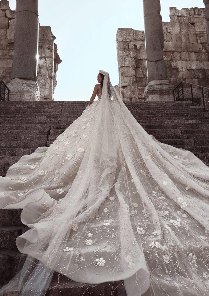 Luxurious Beading Floral Long Sleeves Ball Gown Bridal Gowns TWA049 Luxurious Beading Floral Long Sleeves Ball Gown Bridal Gowns TWA049