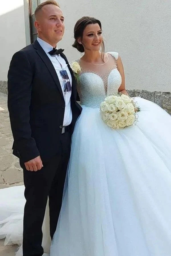 Trendy Plus Ball Gown Bridal Gowns TWA106