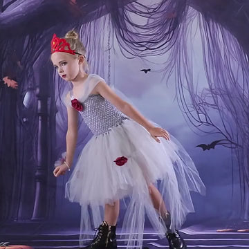 Halloween Vampire Costume Zombie Bride Dress UP CST047